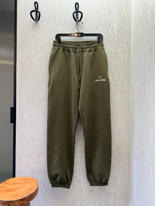 Rose Crest Sweatpant | Olive